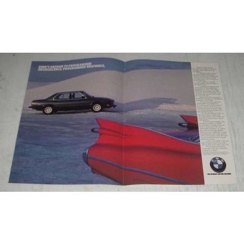 1984 BMW 528e Car Ad - Programmed Relevance