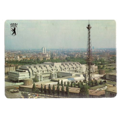 BERLIN GERMANY unused postcard =