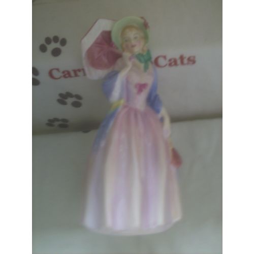 Royal Doulton Miss Demure HN 1402 HN1402 L Harradine Figurine Figure Lady