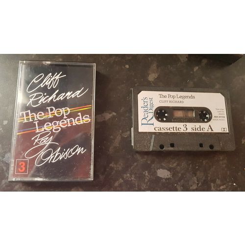 The Pop Legends Tape 3 Cliff Richard / Roy Orbison - Cassette