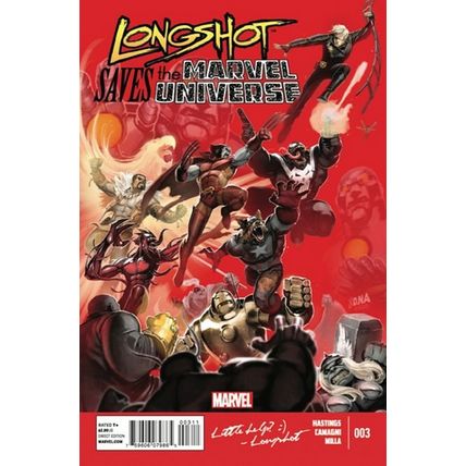 Longshot Saves The Marvel Universe (2013 Ltd) # 003 NM MODERN AGE COMICS