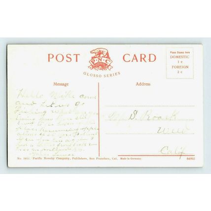 Lake Tahoe California Native American Maidens Postcard (A16)