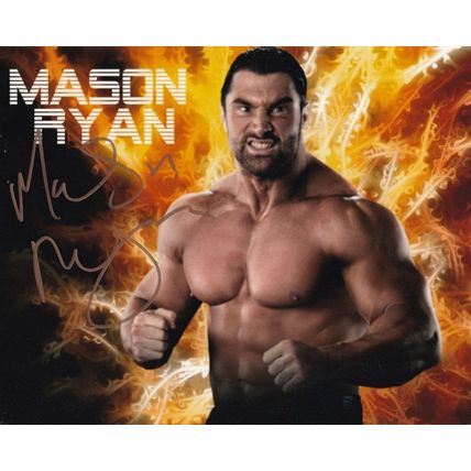 Mason Ryan WWE Wrestling Champion Giant Hand Signed Photo