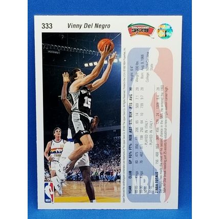 1992-93 Upper Deck #333 Vinny Del Negro
