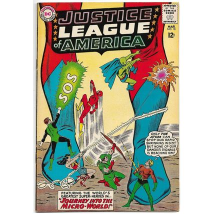 JUSTICE LEAGUE OF AMERICA #18 FN/VF 7.0