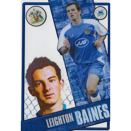 Topps PL I-Cards 2006/07 Collection: Wigan Athletic, Baines (Leighton)
