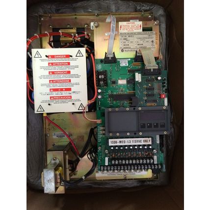 ALLEN BRADLEY 1336-B025-ECF-L2 AC DRIVE,3-PH,460 V,33 KVA 1336-B025EDFL2,BQ