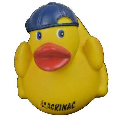 Mackinac rubber duck blue cap red BILL