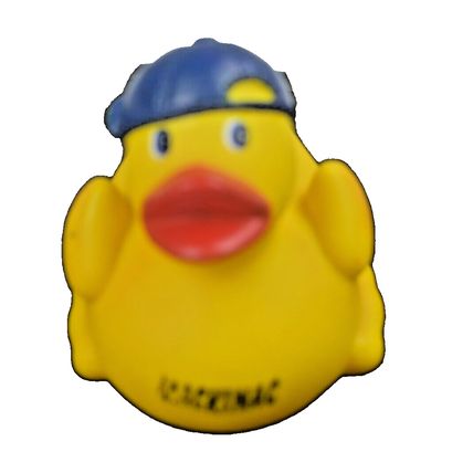Mackinac rubber duck blue cap red BILL