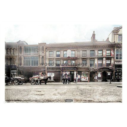 ptc3421 - Yorks. - Renders & Will Elliot Stores at Briggate, Leeds - print 6x4