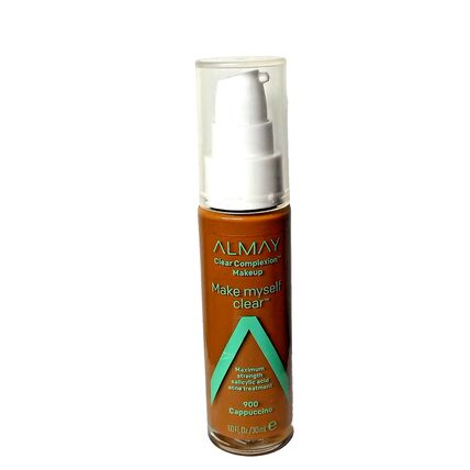 Almay Clear Complexion Makeup Make Myself Clear Foundation 900 Cappuccino