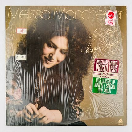 Melissa Manchester – Better Days & Happy Endings Vinyl LP Record Album AB 4067