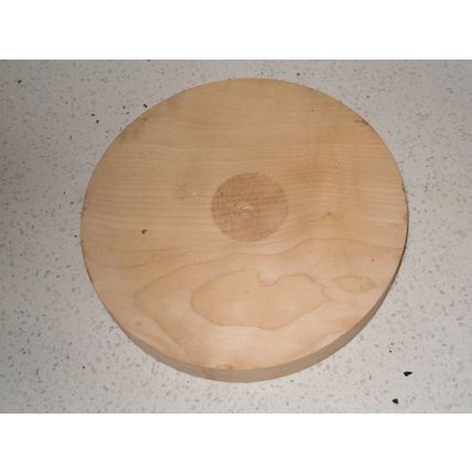 Wooden Carved Scottish Thistle Shortbread Mould