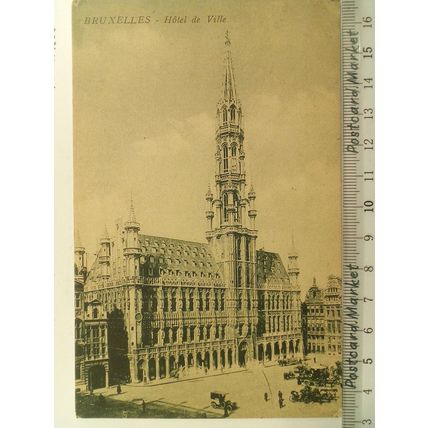 BRUXELLES - Hotel de Ville UNC x2