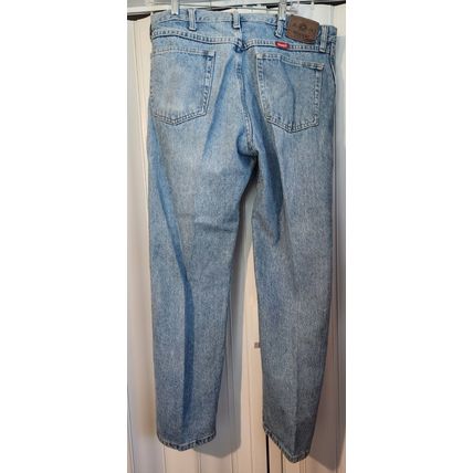 Wrangler Men's Light Blue Denim 100% Cotton Jeans Tag Size 36X30