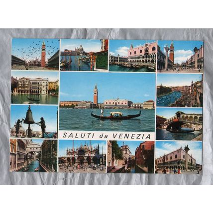 Saluti da VENEZIA - Postally Unused - S.Marco Postcard