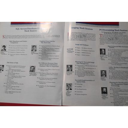 Database World Conference & Expo Program, December 11-13, 1990, Boston, MA.