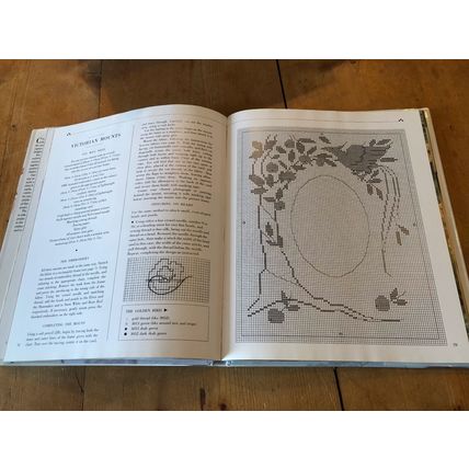 HEAVY 1993 THE CROSS STITCH PROJECT BOOK CRAFTS ILLUSTRATED HARDBACK BOOK (XX)