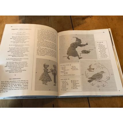 HEAVY 1993 THE CROSS STITCH PROJECT BOOK CRAFTS ILLUSTRATED HARDBACK BOOK (XX)