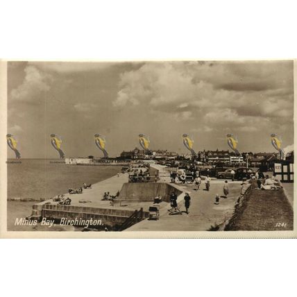 Minus Bay, Burchington, Kent, RP 1241 Photo Precision Postcard