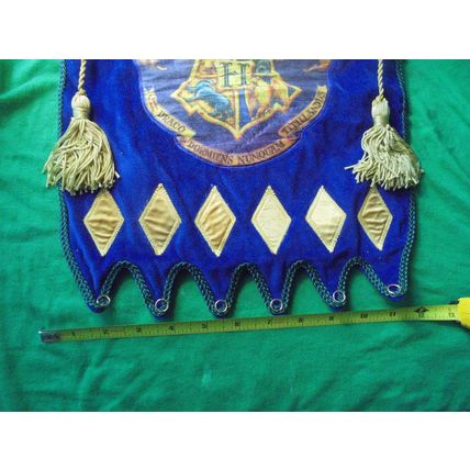HOGWARTS Ornate Hanging BANNER! Best One Online!! $35.00 Shipped! This 16" Long