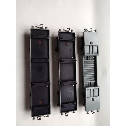 HORNBY DUBLO MECCANO JOB LOT BOGIE BOLSTER PLATE 0LAYERS LINE SIDE SET OF 3