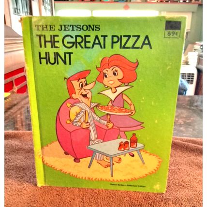 Wonder Book The Jetsoms The Great Pizza Hunt By Horace J. Elias 1976 Great Shape