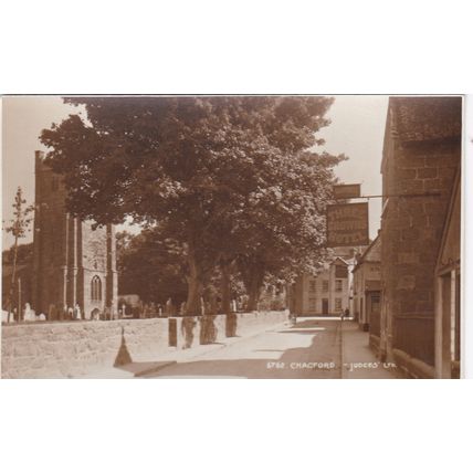 EC863 CHAGFORD. JUDGES PRINTED POSTCARD