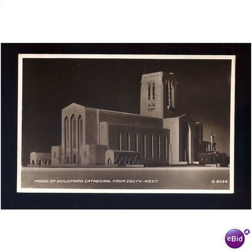 Surrey GUILDFORD Cathedral (Model) Postcard (G.8634)