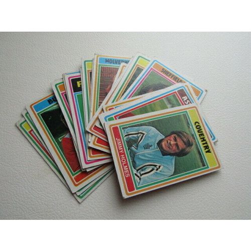 Topps 1975 1976 Football Cards Blue Back Card Variants (ef5)