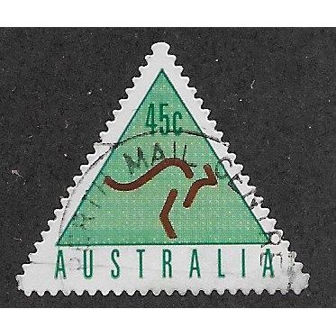 AUS 1994 45c (S/A) 'GOLD, EMERALD, DULL BLUE GREEN' FINE USED (EBID67-035)