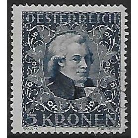 Mi 419 A: 5 Kr. (+ 45 Kr.) blackish blue Welfare