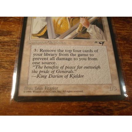 Magic The Gathering, MTG, 1-Cards, 1996, SEASONED TACTICIAN, nm