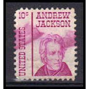 Used 1286 10c Andrew Jackson Fine KA6092