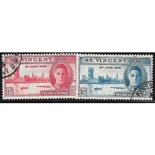 1946 SG 160/161 - fine used (o)