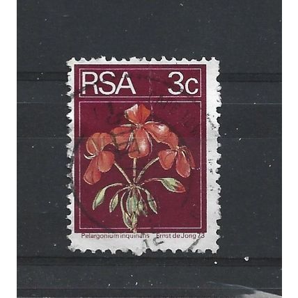 SouthAfrica.SG350 3c Geranium.Variety Unchecked.Fine Used.Sep25h
