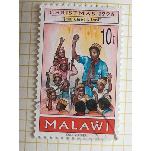 Malawi QEII 1996 Christmas 10t Childrens Party Used SG 957 Sc 655 postage stamp