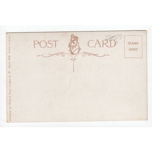 Hands Across the Sea Greeting Postcard Wildt & Kray