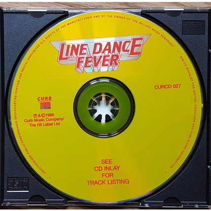 CD: Line Dance Fever, USA Line Dancing: Various Artists, 1996