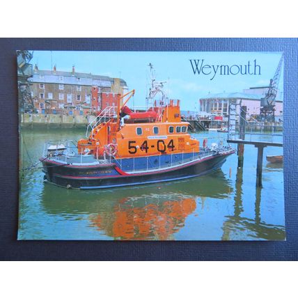 Weymouth Lifeboat, Weymouth, Dorset Postcard
