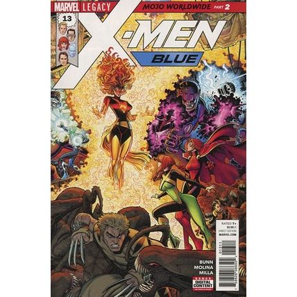 X-Men: Blue (Vol 1) # 013 NM (CvrA) MODERN AGE COMICS