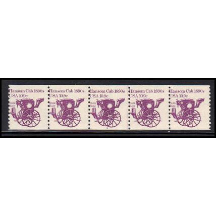 1904 10.9c Hansom Cab Barely Clears MNH Dry Gum PNC 2/5 QA0417