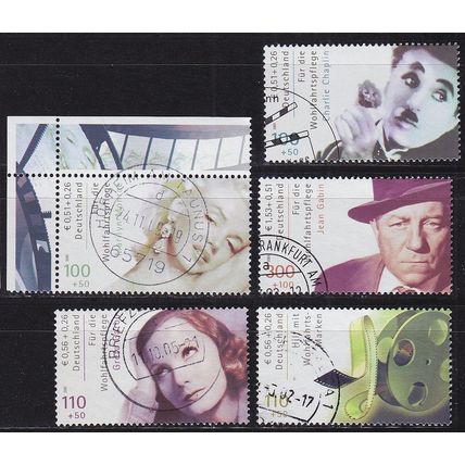 GERMANY BUND [2001] MiNr 2218-22 A ( O/used ) [01] Film