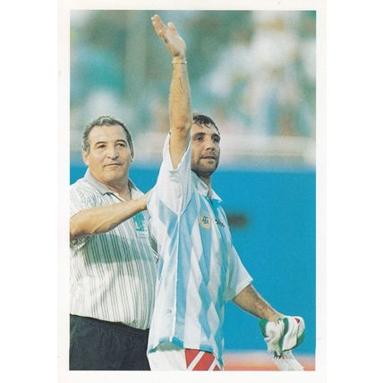 Hristo Stoichkov Bulgaria International Football Player Postcard