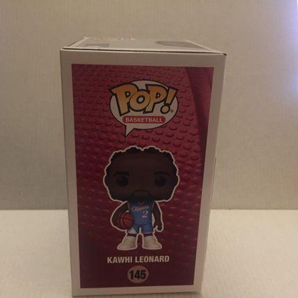 NEW NBA Los Angeles Clippers Kawhi Leonard Funko Pop Figure #145