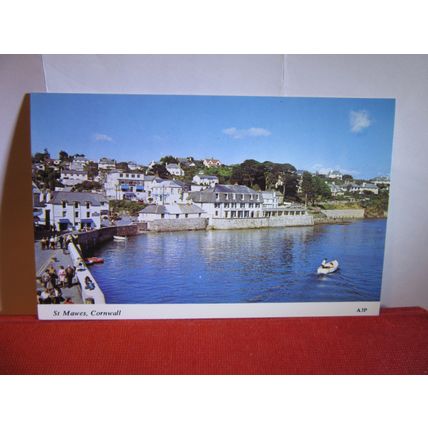 ST. MAWES, CORNWALL unused postcard by Harvey Barton A3P =