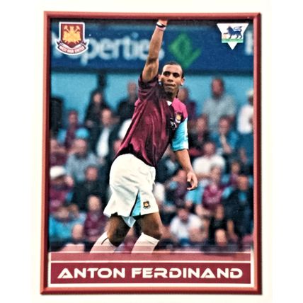 Merlin FA Premier League Quiz Collection 2005/06 Anton Ferdinand West Ham #211