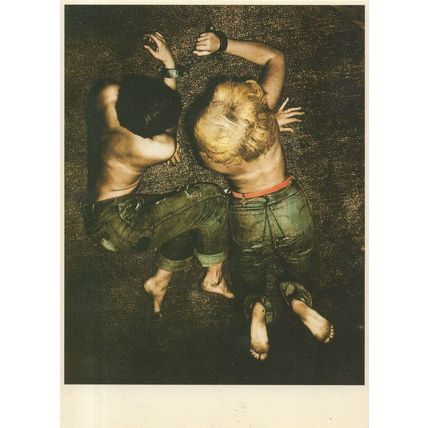 Handcuffs Chains Of Love LGBT Jan Saudek Photo Art Postcard