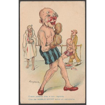 Che del Nobile Sport Sono un Campione, c.1910s - IICI Cartolina