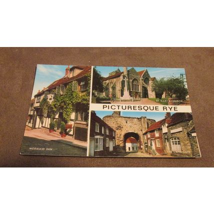 J Salmon Postcard - Rye scenes, East Sussex